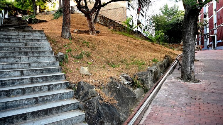 Nou Barris Completa les Obres d’Arranjament de Tres&nbsp;Talussos