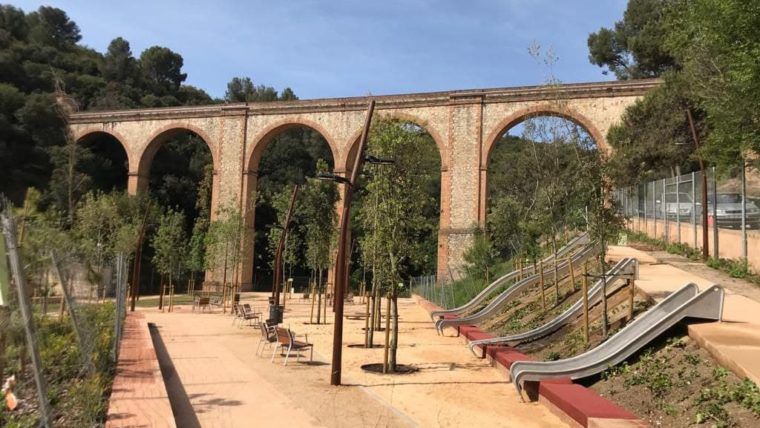 “Noves estructures d’ombra al Parc de l’Aqüeducte milloraran l’experiència dels visitants a Ciutat Meridiana”