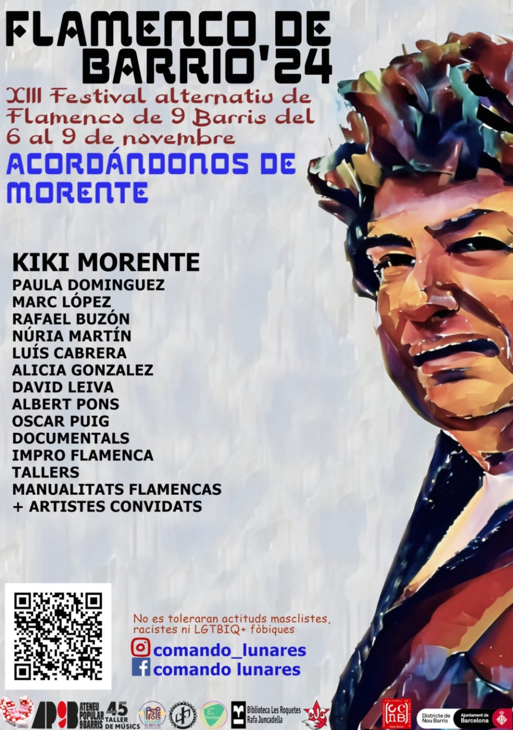 Arrenca el 13è Festival Alternatiu Flamenco de Barrio a Nou&nbsp;Barris