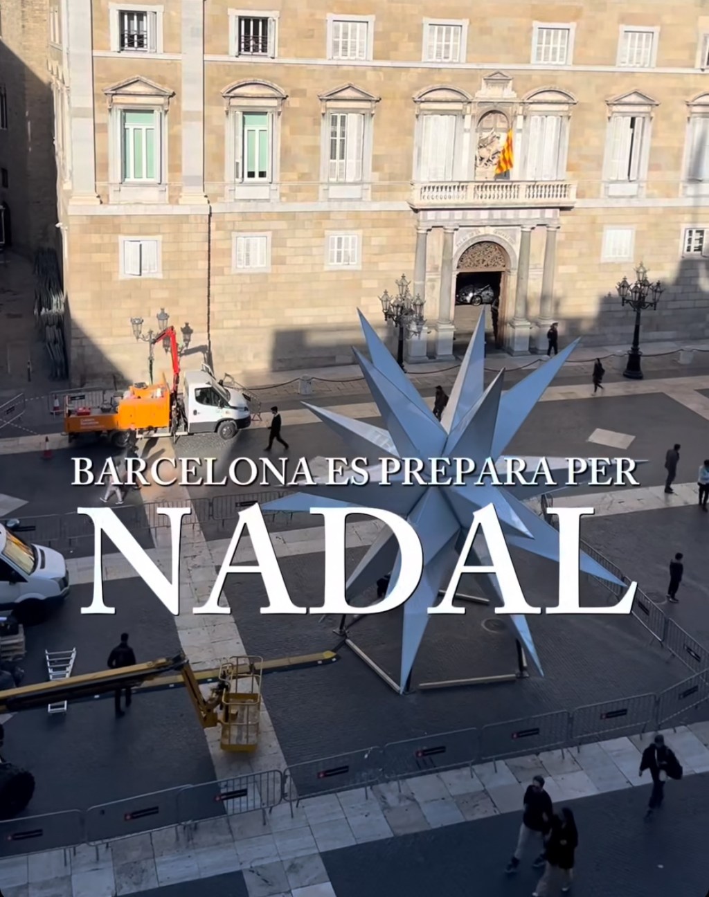 La Nadal ja arriba a Barcelona i a Nou Barris: Comencen els preparatius per a les&nbsp;festes