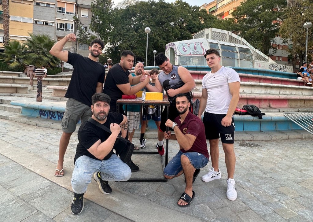 Aymen Benterkia Douakh vei de la Prosperitat i referent de la lluita de braços a Europa