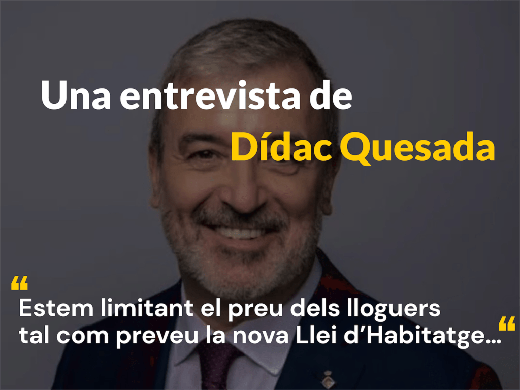 Entrevista a Jaume Collboni i les seves respostes que deixen bastant a&nbsp;desitjar!