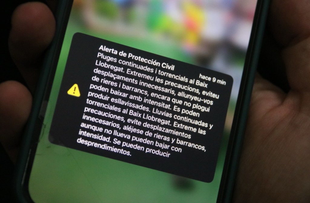 Alerta per pluges torrencials a&nbsp;Catalunya