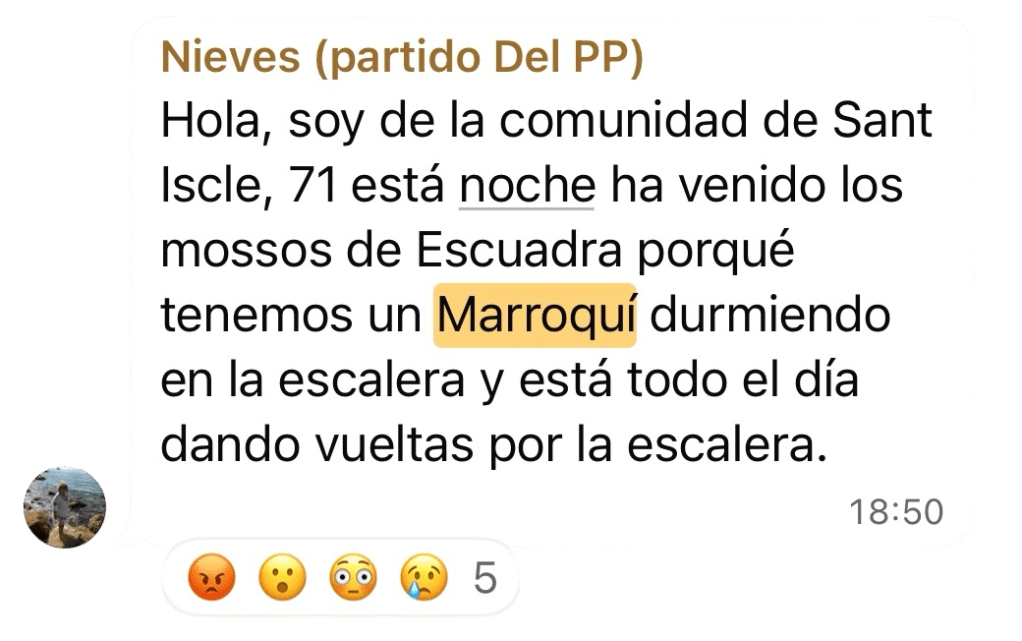 L’odi al descobert: Un grup de WhatsApp exposa el rostre del feixisme i el racisme als nostres&nbsp;carrers