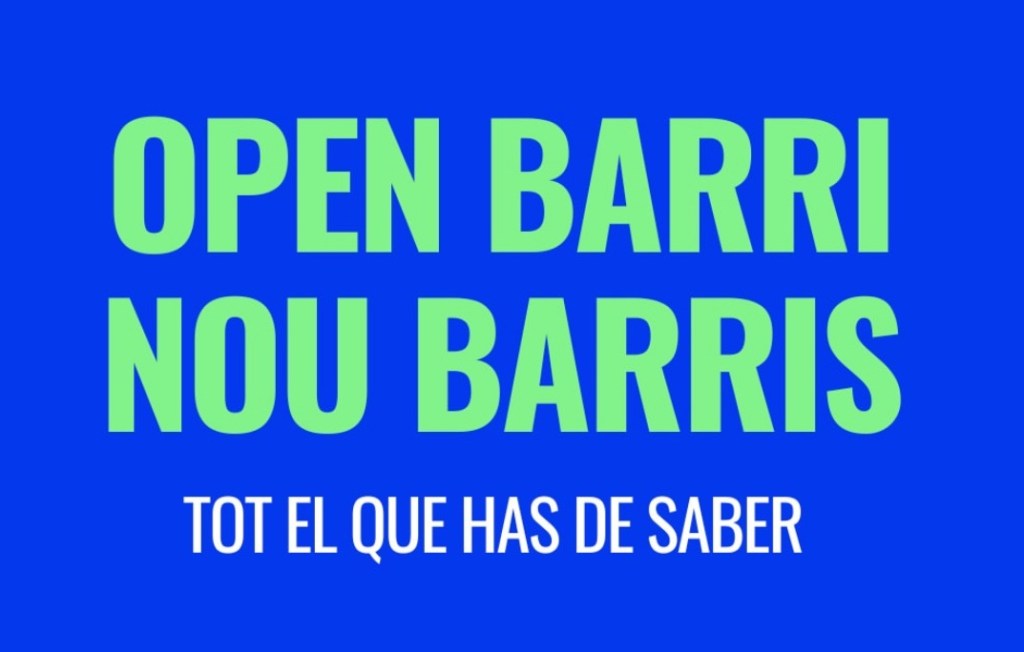 Nou Barris es converteix en epicentre de l’arquitectura i la cultura amb l’‘Open Barri’